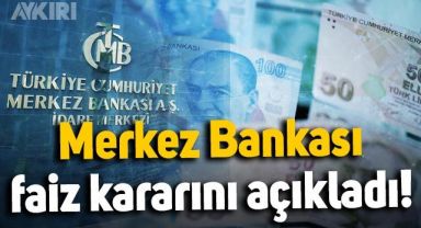 Merkez Bankası, Eylül ayında faizi düşürdü