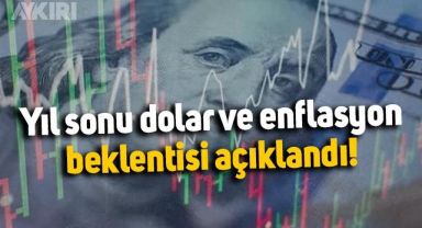 Merkez Bankası yıl sonu dolar ve enflasyon beklentisini açıkladı