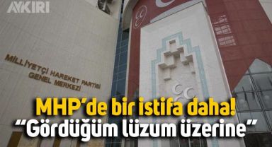 MHP Kocaeli İl Başkan Yardımcısı Yudum Kaşıkçı istifa etti