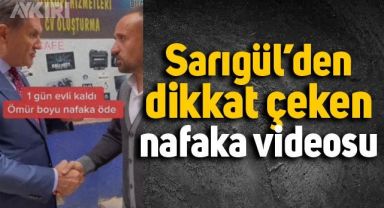 Mustafa Sarıgül'den dikkat çeken nafaka videosu