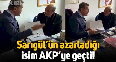 Mustafa Sarıgül'ün azarladığı isim AKP'ye geçti