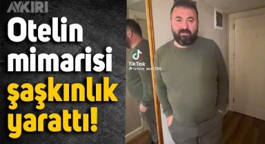 Ordu'daki bir otelde banyo yapmak isteyen vatandaşın başına gelenler güldürdü