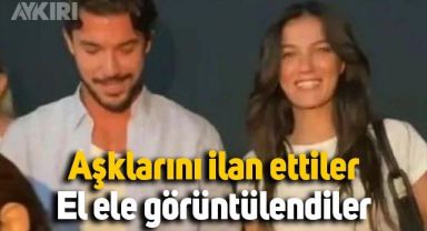 Pınar Deniz ve Kaan Yıldırım aşklarını ilan etti: İkili ilk kez el ele görüntülendi