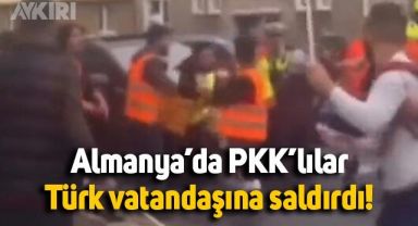 PKK'lı teröristler, Almanya'da Türk vatandaşına saldırdı