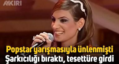 Popstar yarışmasıyla ünlenen Özlem Güneş şarkıcılığı bıraktı, tesettüre girdi