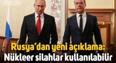 Rusya'dan açıklama: Rusya'ya ait toprakları savunmak için nükleer silahlar kullanılabilir
