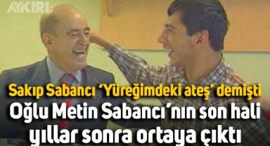 Sakıp Sabancı'nın engelli oğlu Metin Sabancı'nın son halini Melisa Tapan paylaştı