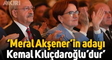 Saygı Öztürk: Meral Akşener'in Cumhurbaşkanı adayı Kemal Kılıçdaroğlu'dur