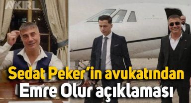 Sedat Peker’in avukatı Ersan Barkın'dan 'Emre Olur' açıklaması