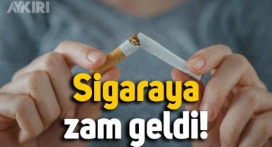Sigara fiyatlarına büyük zam geldi: Sigaraya zam mı yapıldı, sigara kaç lira oldu, sigara zammı!