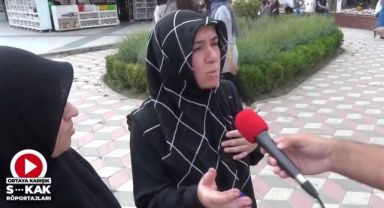 Sokak röportajında ilginç sözler: 