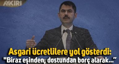 Sosyal Konut Projesiyle ilgili bilgi veren Bakan Murat Kurum asgari ücretli vatandaşa yol gösterdi