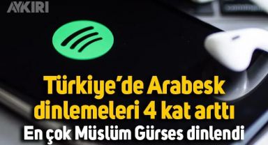 Spotify açıkladı: Türkiye'de arabesk dinlemeleri 4'e katlandı, en çok Müslüm Gürses dinlendi