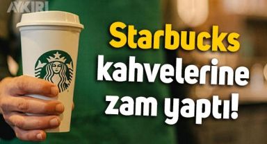 Starbucks kahve fiyatlarına zam geldi, Starbucks kahve fiyatları ne kadar oldu