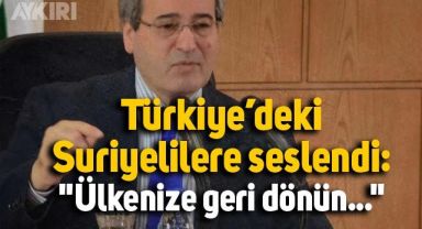 Suriye Dışişleri Bakanı Faysal Mikdad'dan kritik mesaj: 