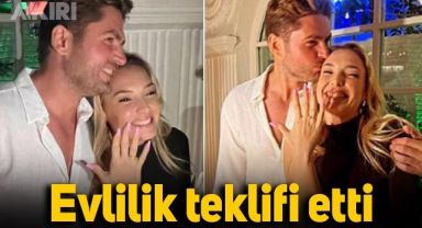 Survivor Mert Öcal, Sude Burcu'ya doğum gününde evlilik teklifi etti