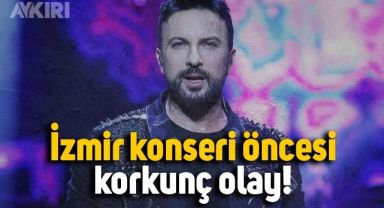 Tarkan konseri öncesi korku dolu anlar! Dev sahne yerle bir oldu
