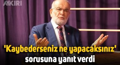 Temel Karamollaoğlu'ndan seçimleri kaybederseniz ne yapacaksınız sorusuna yanıt: Oturup ağlayacağız