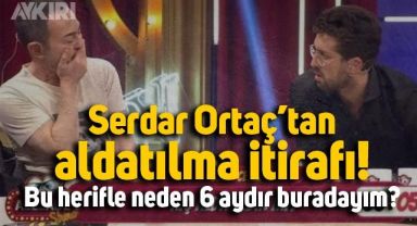 Ünlü şarkıcı Serdar Ortaç'tan canlı yayında aldatılma itirafı: Yatağın altında şişlik fark ettim