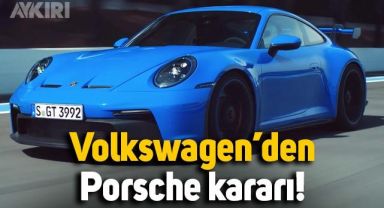 Volkswagen harekete geçti: Porsche halka arz oluyor