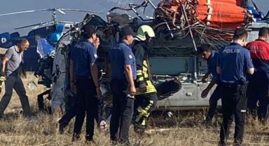 Yangın söndürme helikopteri düştü: Ölü ve yaralılar var!