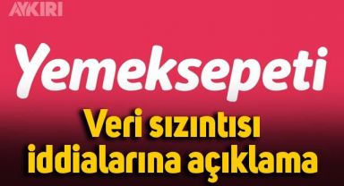 Yemeksepeti'nden veri sızıntısı iddialarına açıklama