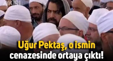 Yıllardır ekranlardan uzaktı: Uğur Pektaş, Ömer Tuğrul İnançer'in cenazesinde ortaya çıktı