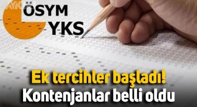 YKS ek tercihleri başladı! 2022 YKS ek tercih kontenjanları belli oldu, YKS tercih ücreti nereye, ne kadar ödenir?