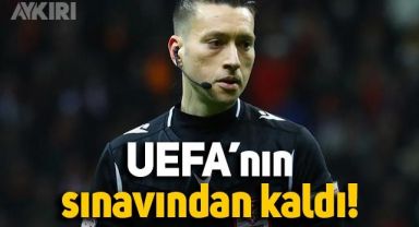 Zorbay Küçük, UEFA'nın sınavlarından kaldı!