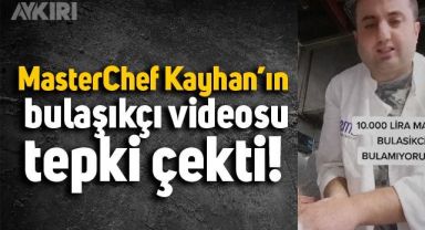  10 Bin TL'ye Etiler'de aradığı özelliklerde bulaşıkçı bulamayan MasterChef Kayhan tepki çekti 