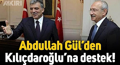 Abdullah Gül'den Kemal Kılıçdaroğlu'na 'başörtüsü' desteği
