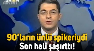 90'ların ünlü spikeri Hamit Özsaraç’ın son hali şaşırttı, bakın ne iş yapıyor