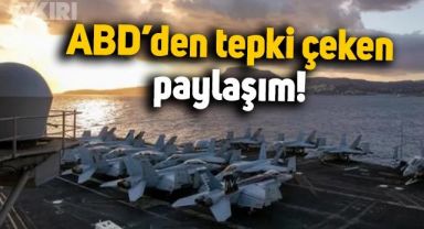 ABD’nin Atina Büyükelçiliği’den tepki çeken savaş jeti paylaşımı