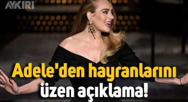 Adele'den hayranlarını üzen açıklama: Müziğe ara veriyor