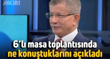 Ahmet Davutoğlu: