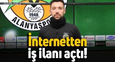 Alanyaspor teknik direktörü Francesco Farioli internetten iş ilanı açtı