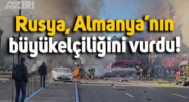 Almanya açıkladı: Rusya, Ukrayna'daki Alman büyükelçiliğini vurdu