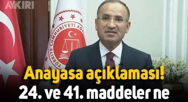 Anayasa değişikliği için teklif hazırlandı: Anayasanın 24. ve 41. maddeleri neler?