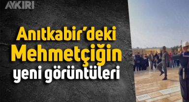 Anıtkabir'deki nöbet değişiminde gündem olan Mehmetçiğin yeni görüntüleri