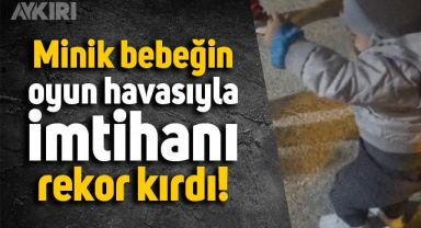 Ankara havasını duyunca oynayan bebek izlenme rekoru kırdı