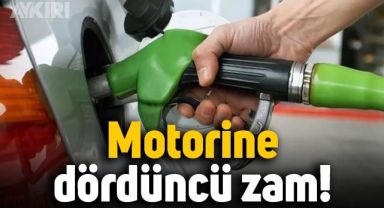 Araba sahipleri dikkat: Motorine dördüncü zam!