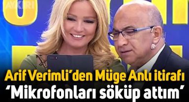 Arif Verimli'den aylar sonra Müge Anlı itirafı: