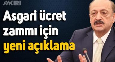 Asgari ücret için yeni açıklama: Beklenti arttı