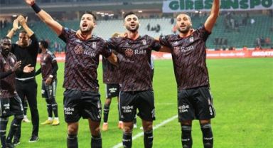  Beşiktaş, Giresunspor'u mağlup etti 