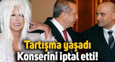 Bülent Ersoy, Polat Yağcı ile tartıştı, konserini iptal etti