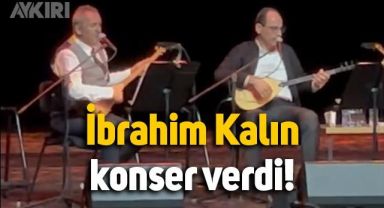 Cumhurbaşkanlığı Sözcüsü İbrahim Kalın konser verdi
