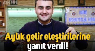 CZN Burak, aylık geliriyle ilgili eleştirilere yanıt verdi