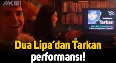 Dua Lipa'dan Tarkan performansı: Şımarık şarkısını söyledi