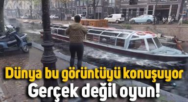 Dünya bu görüntüleri konuşuyor: Gerçek değil oyun!