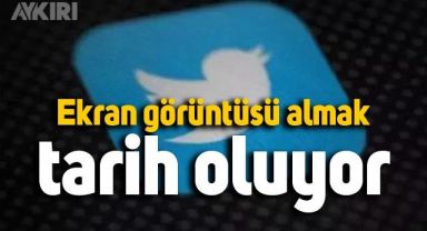 Ekran görüntüsü almak tarih oluyor